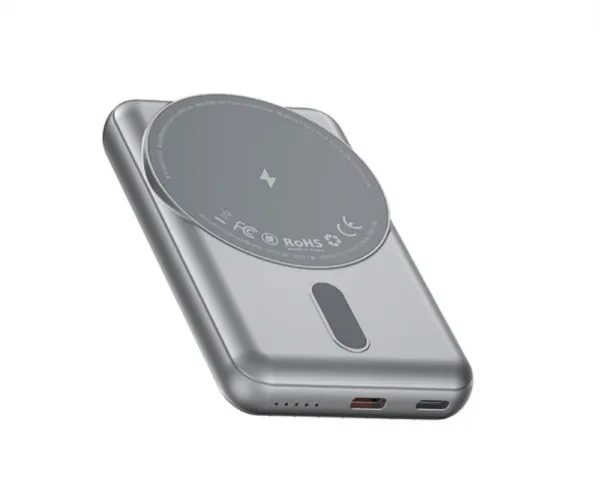 Доп. АКБ WIWU Trunk Series MagSafe 5000mAh 22.5W Silver