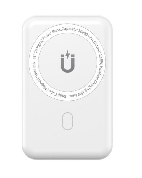 Доп. АКБ WIWU Snap Cube MagSafe 10000mAh White
