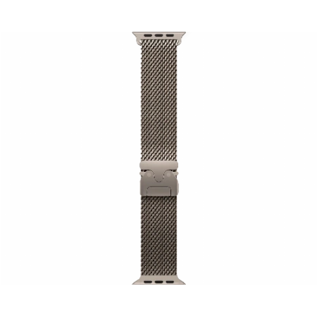 Apple Watch Series Ultra 2 49mm Natural Titanium Case with Titanium Milanese Loop L