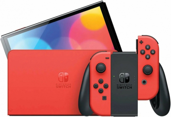Игровая приставка Nintendo Switch OLED Mario Red Edition
